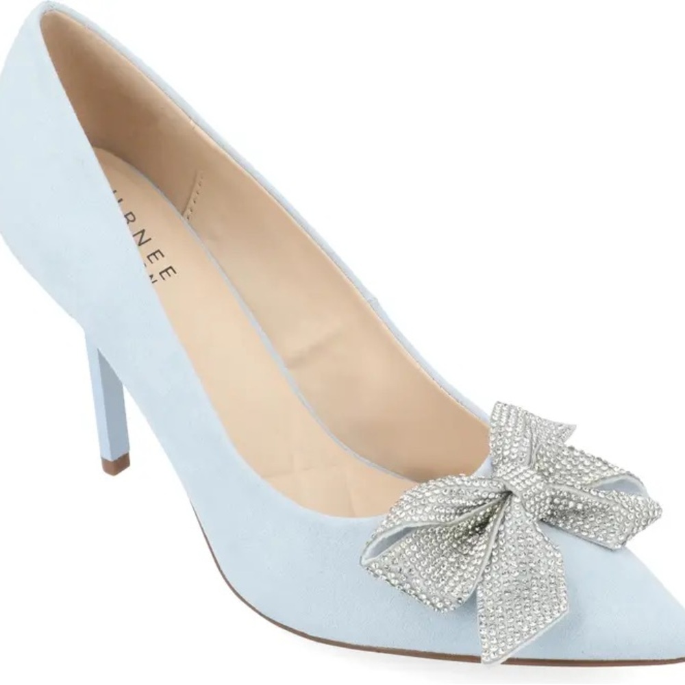 New Blue wedding heels 5.5